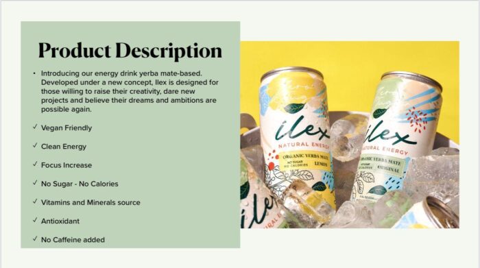 Ilex Yerba Mate-based Natural Energy